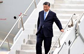 Xi Jinping, the President of China, has landed in France to commence his state visit.